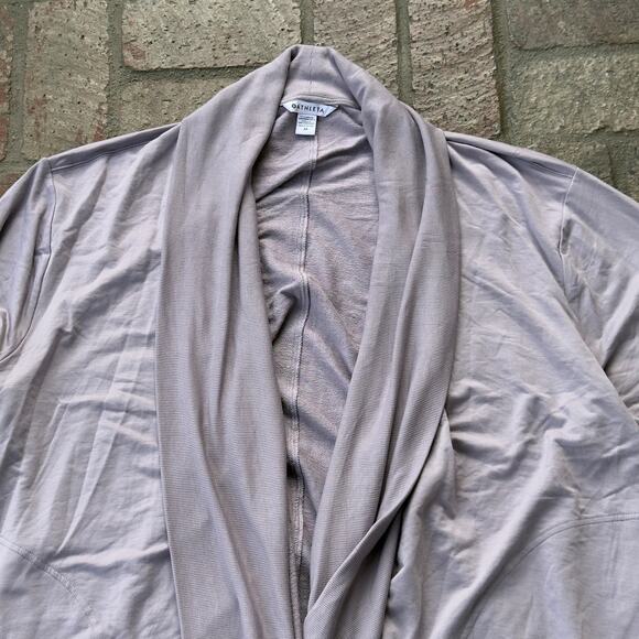 Athleta Lavender Sweater Cardigan Drape Long Sleeve Cozy Fall Spring Size 3X - Picture 2 of 8